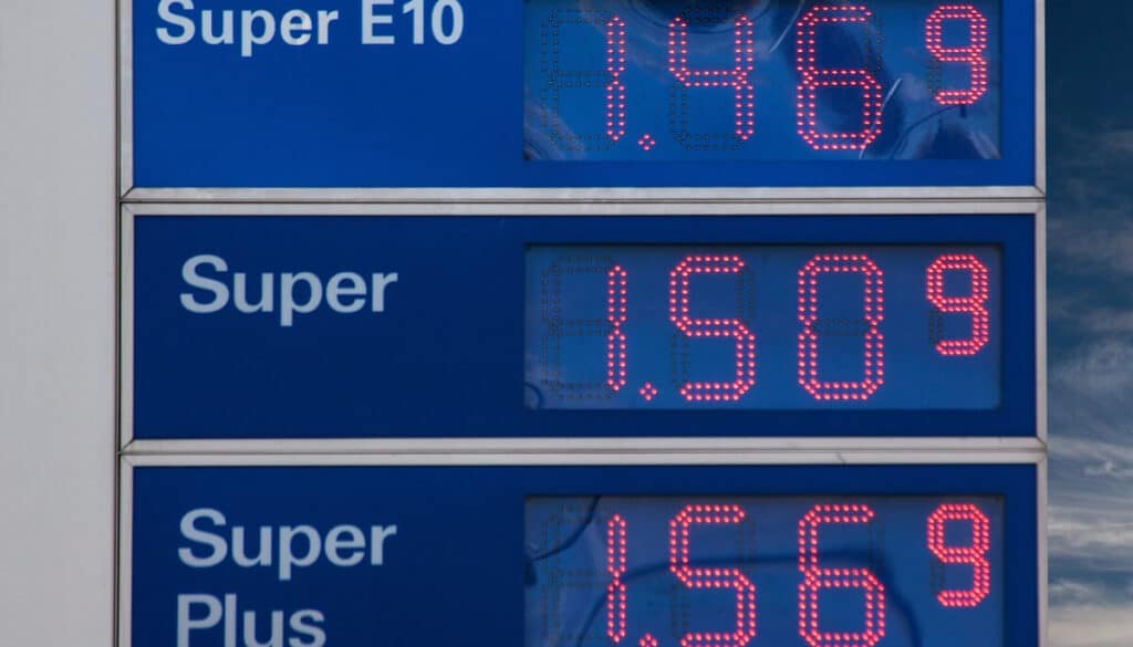 RBOB Gasoline Prices