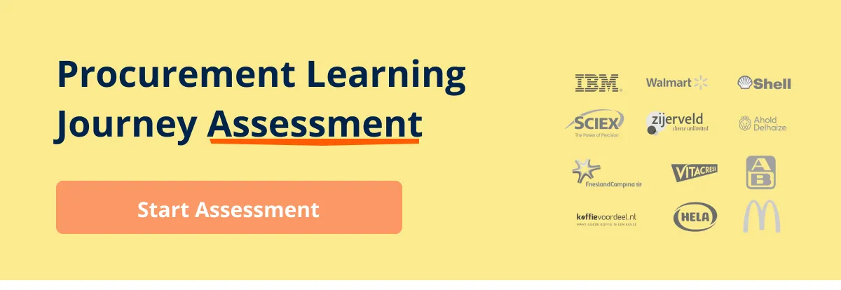 Procurement Learning Journey Assessment