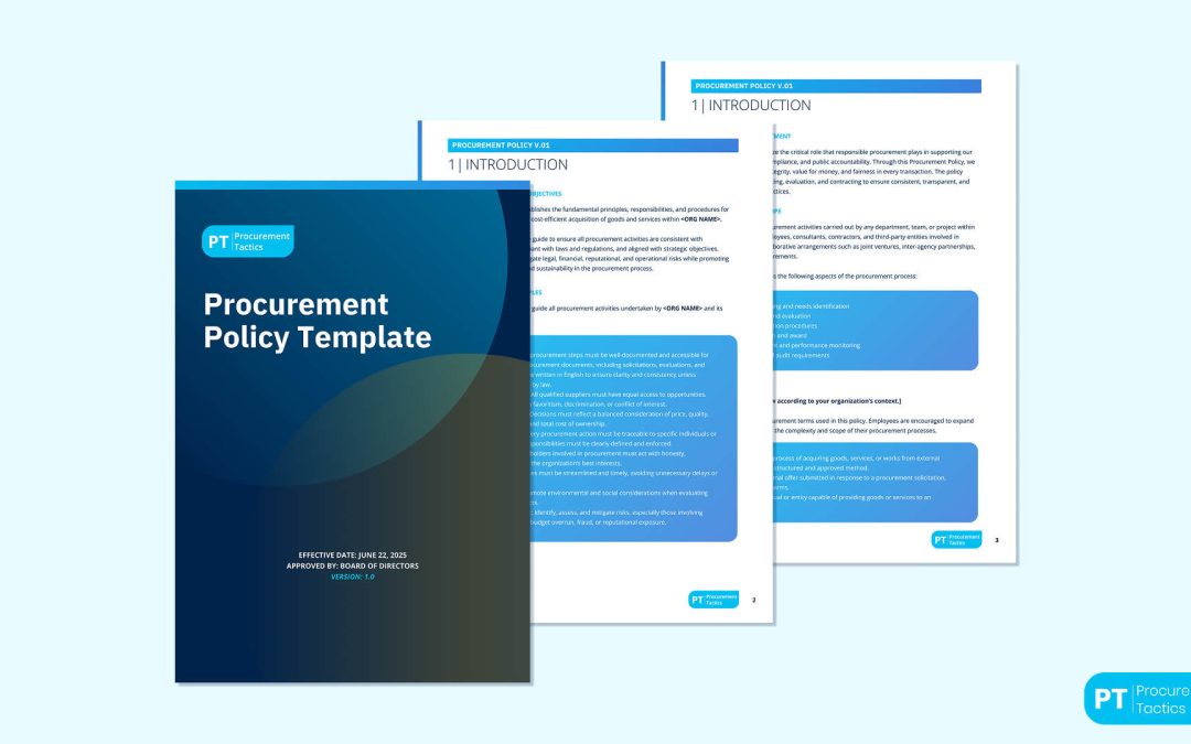 Procurement Policy — The Ultimate Guide 2026