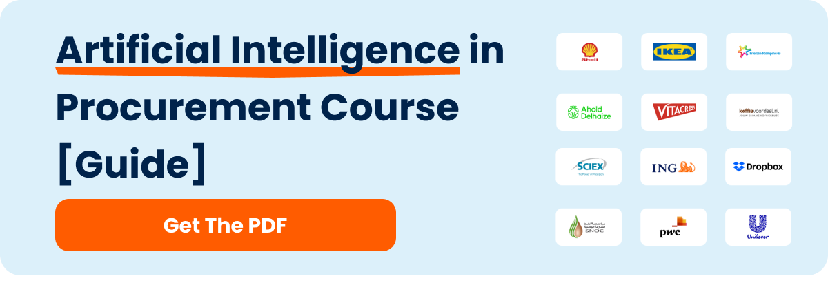 ai in procurement course