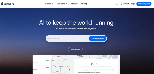 Samsara Fleet Management Platform