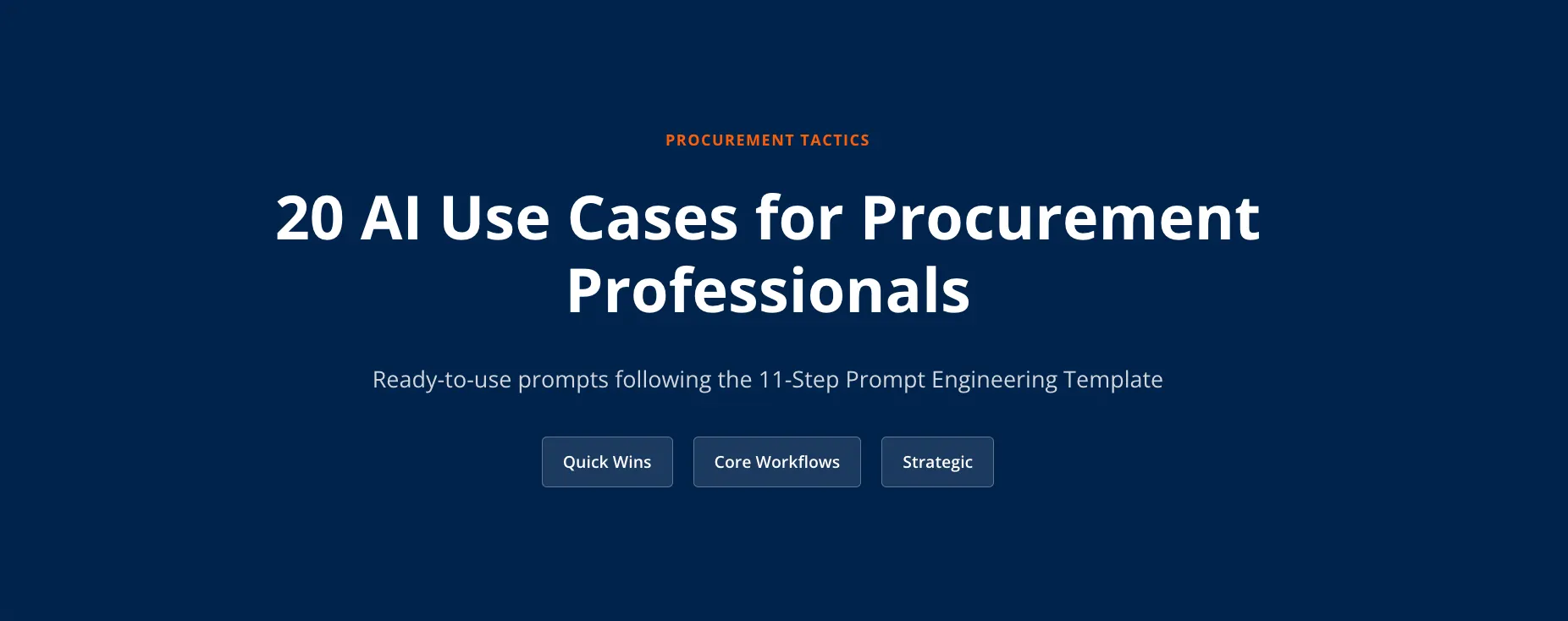 Procurement Trends 2026