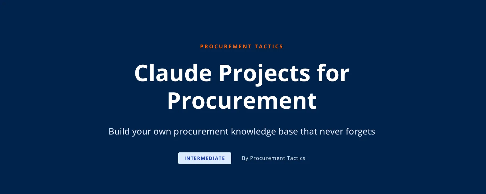 Procurement Trends 2026