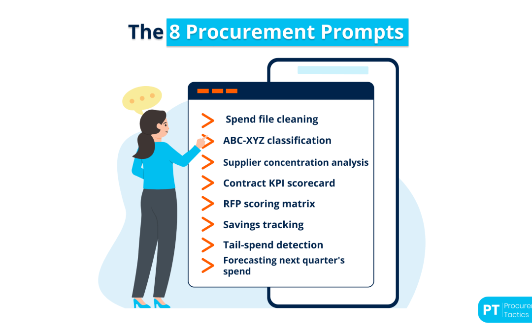 Claude for Excel in Procurement: 8 Prompts That Save a Day a Week