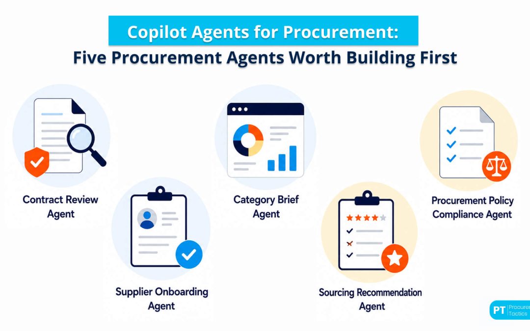 Copilot Agents for Procurement: What Procurement Can Build Today