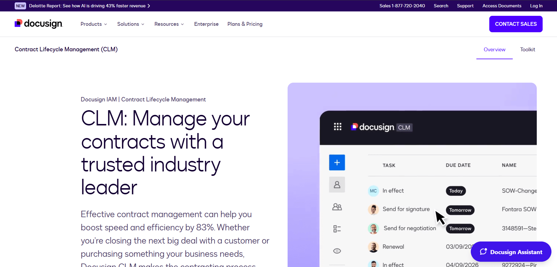 DocuSign CLM
