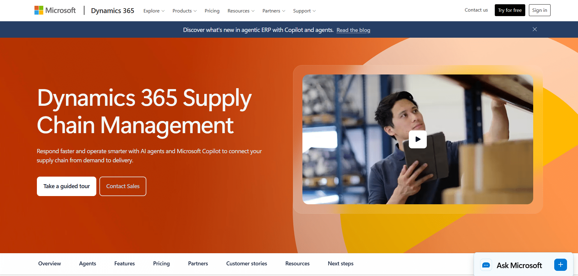 Microsoft Dynamics 365 Supply Chain