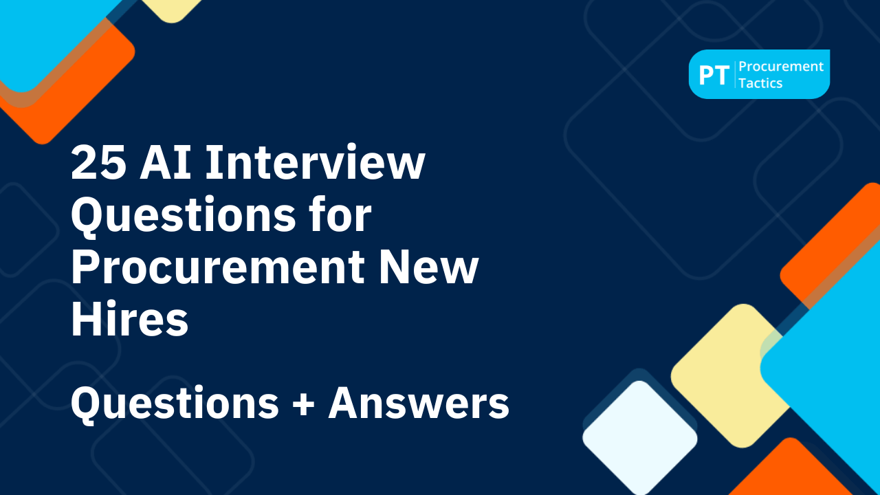 25 interview questions for procurement new hires 25 interview questions for procurement new hires